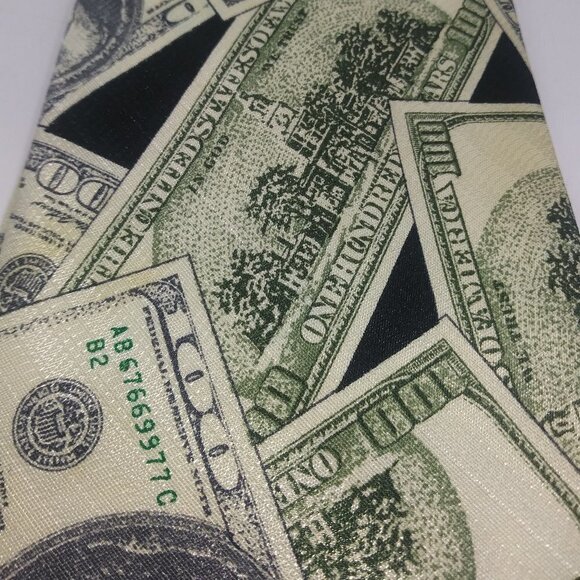 Tolstoy Money Tie - Picture 5 of 7